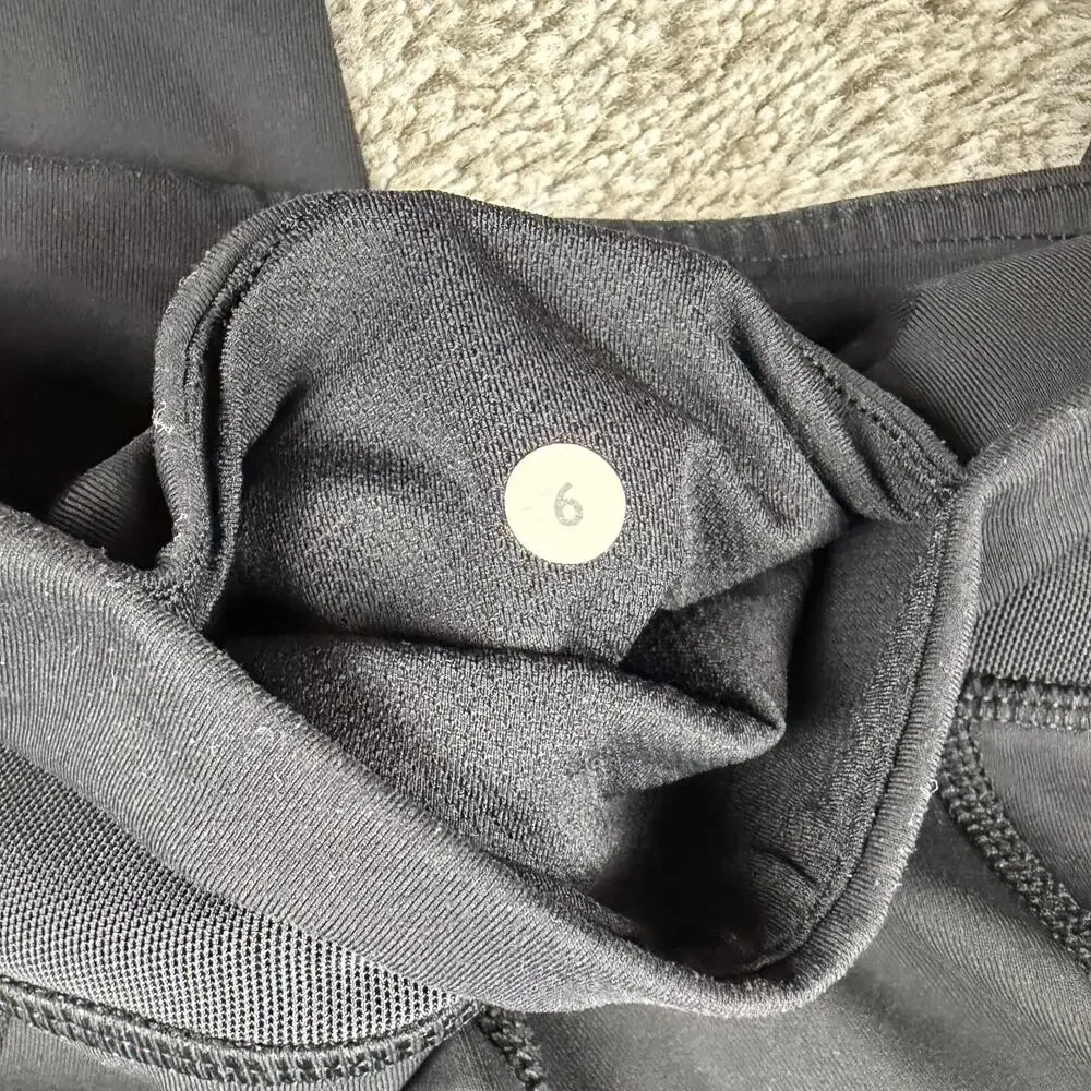 Lululemon Inspire Tight II Women's 6 Black